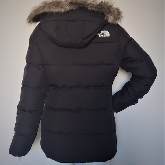THE NORTH FACE WOMEN GOTHAM GOOSE DOWN PUFFER JACKET Black size M, XL - Picture 4 of 6